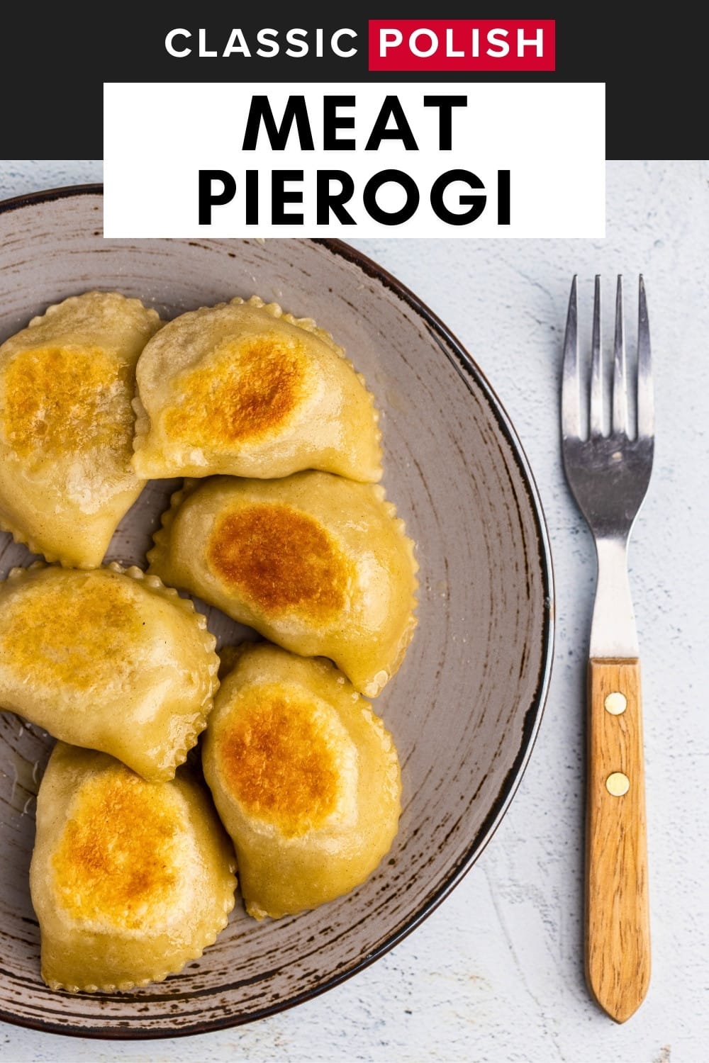 Authentic Polish Meat Pierogi Recipe Pin