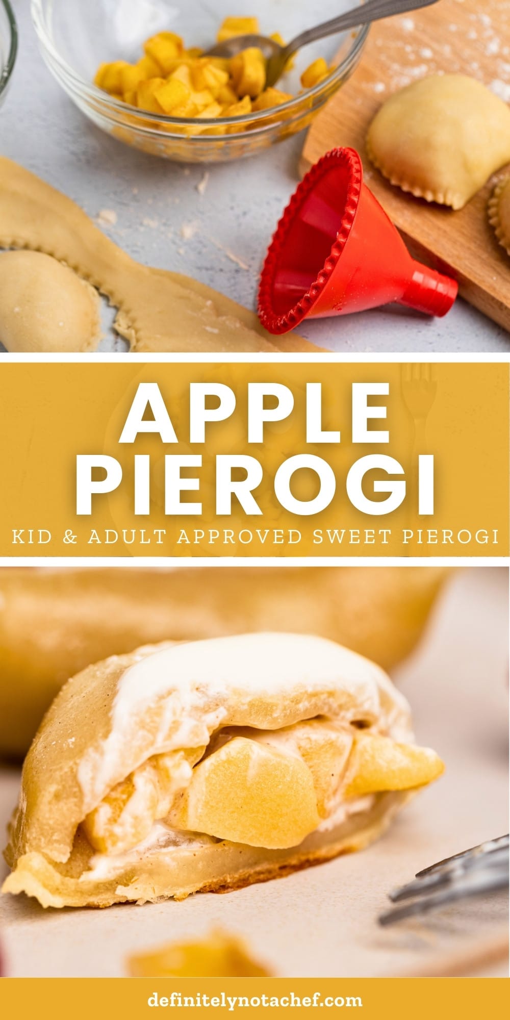 Easy Homemade Apple Pierogi (Polish Sweet Pierogi Filling)