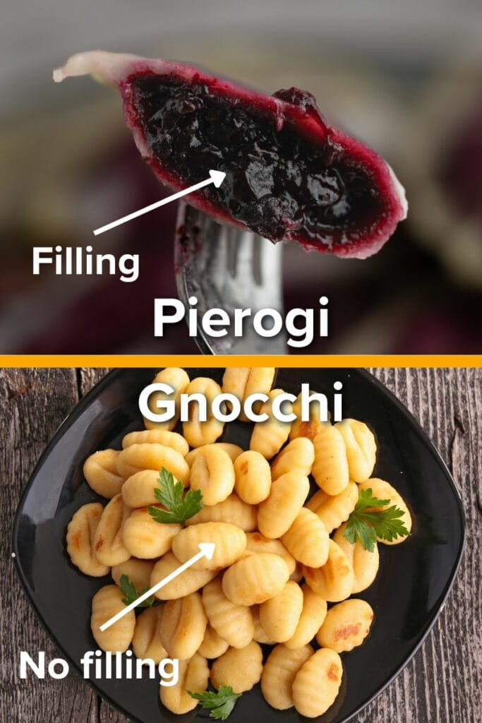 Pierogi vs gnocchi: preparation comparison