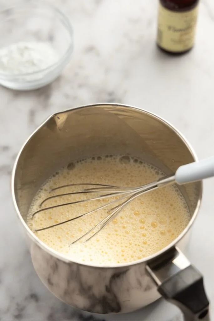 Mixing the ingredients