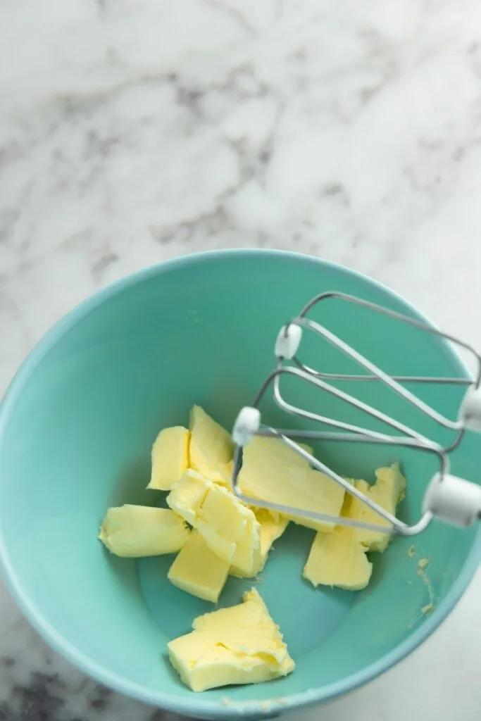 Slice and soften the butter