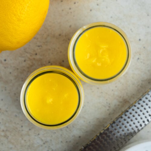 Smooth and tangy lemon curd