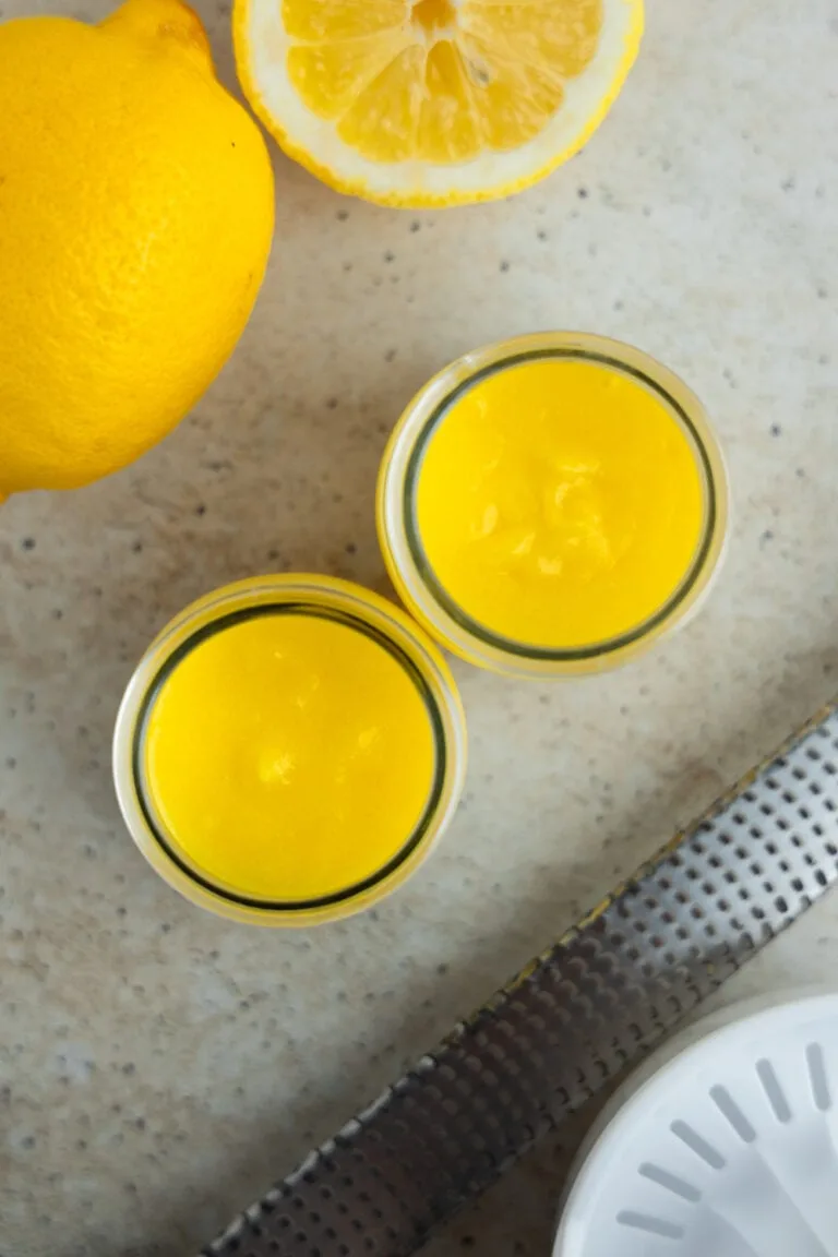 Smooth and tangy lemon curd