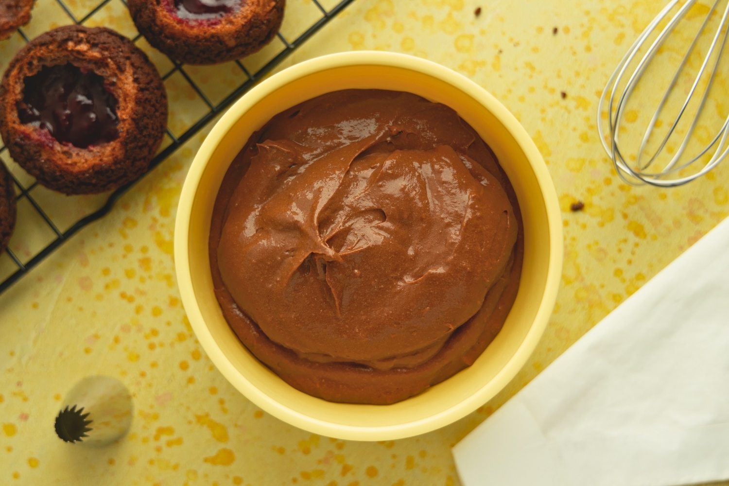 Chocolate pastry cream featured image