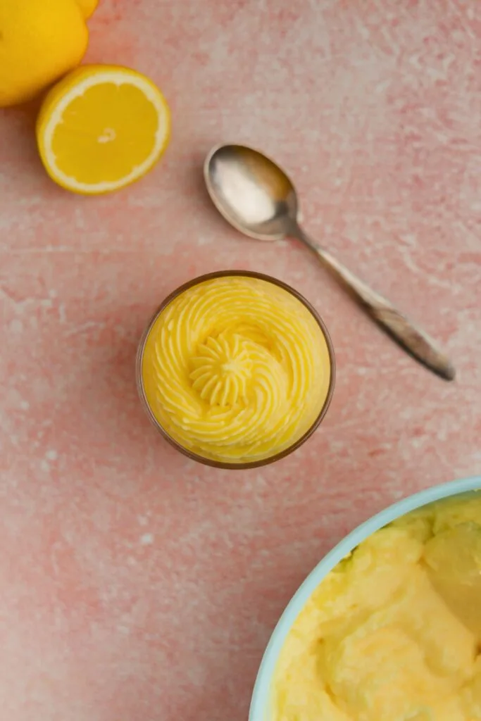 Zesty lemon pastry cream