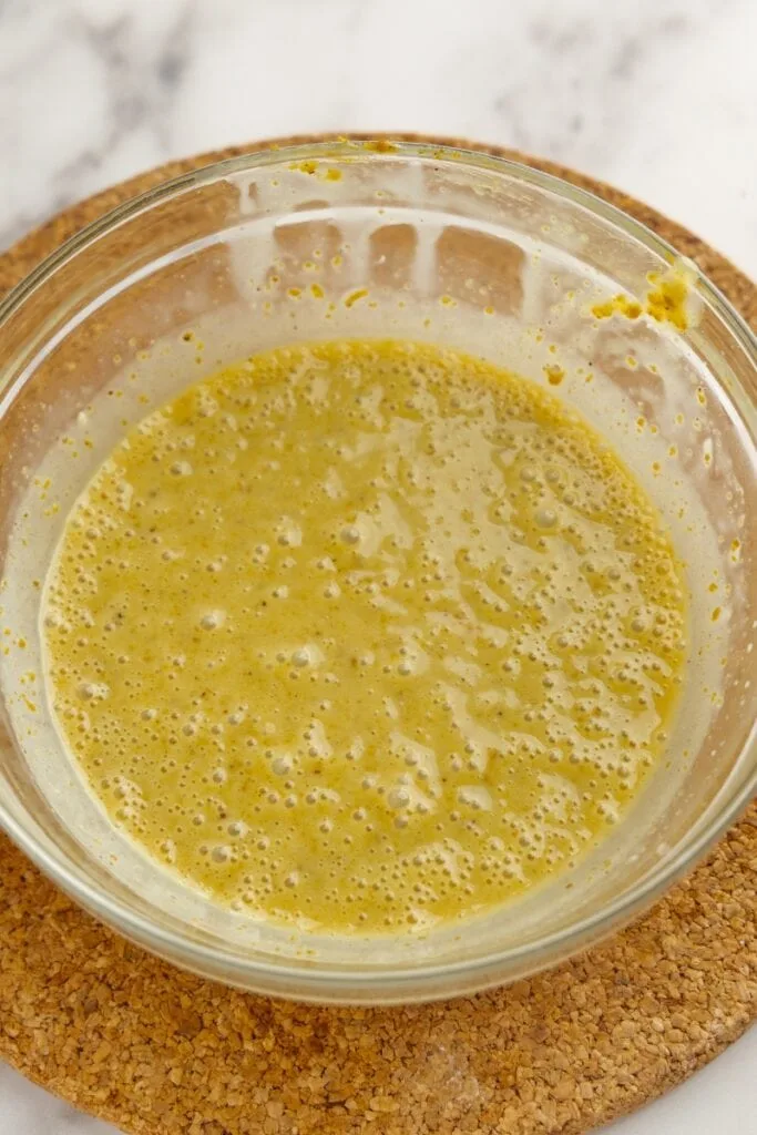 Blended pistachio mixture