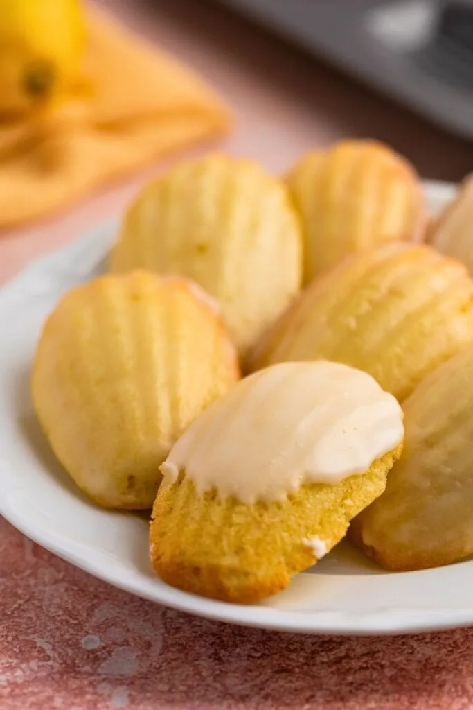Irresistible lemon-glazed French madeleines