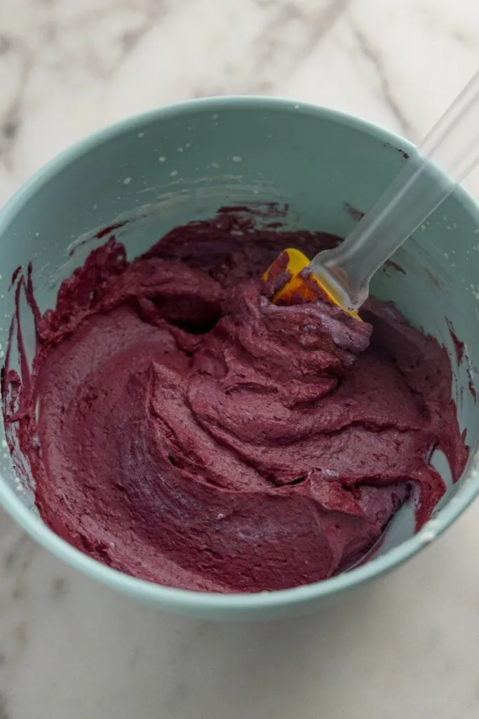 Whipped blueberry mascarpone