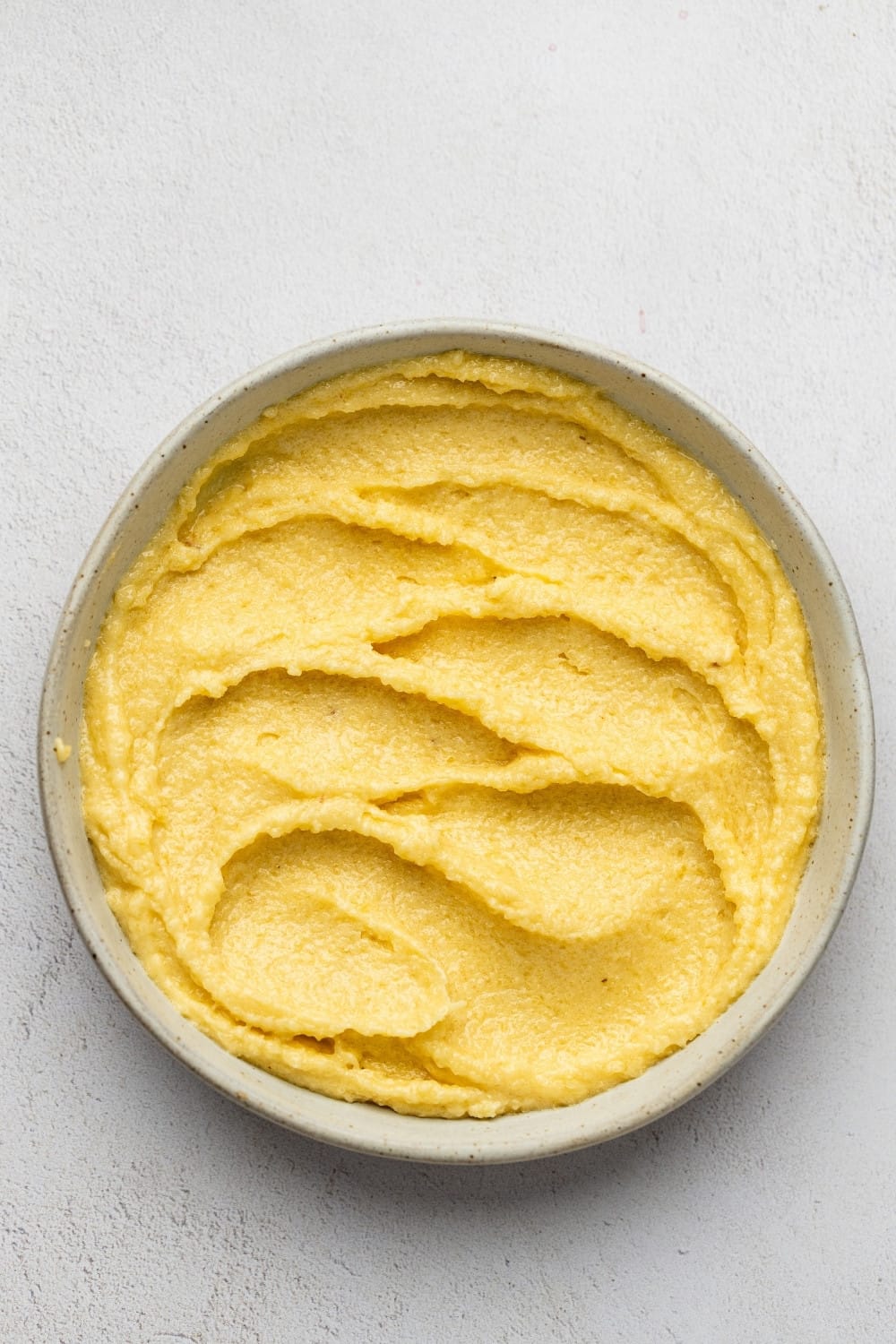 Almond frangipane nicely swirled