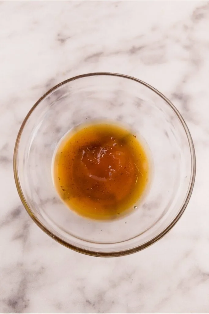 Maple glaze wet ingredients