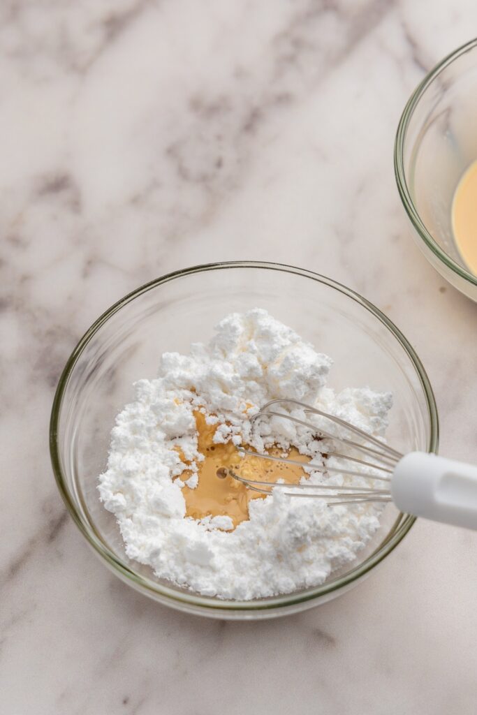 Adding infused milk 1