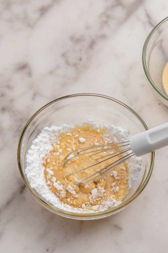 Adding infused milk 2