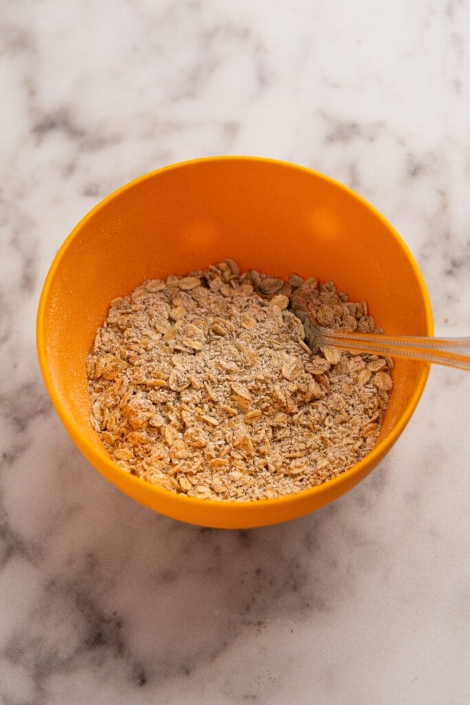 Mixing the dry ingredients