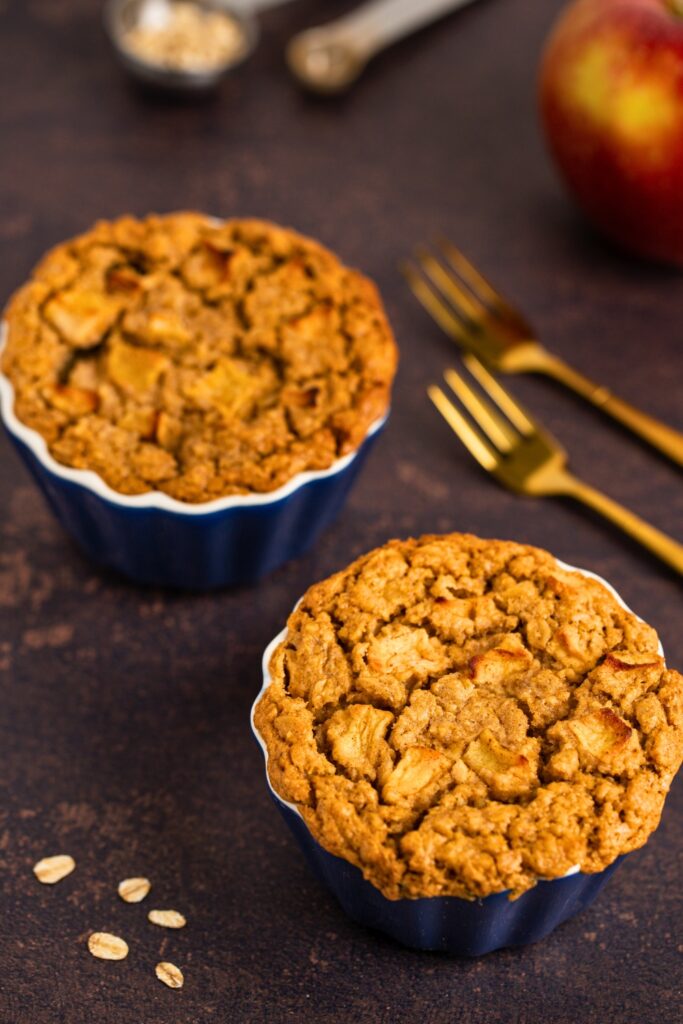 Wholesome apple baked oats