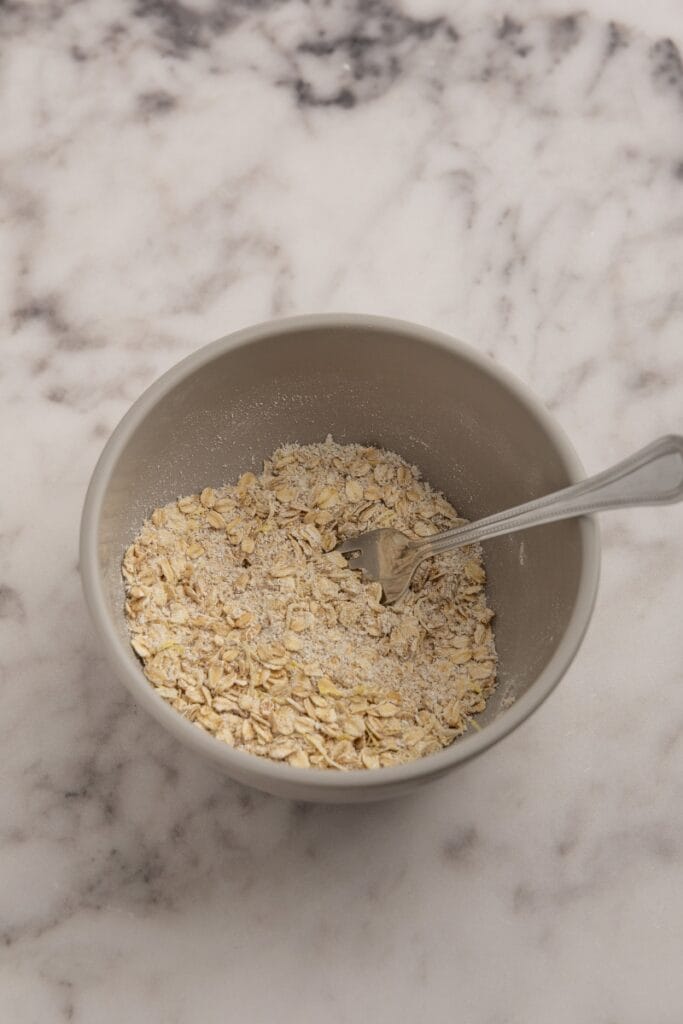 Mixing the dry ingredients