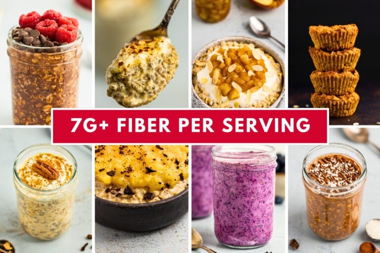 High fiber breakfast recipes featured image