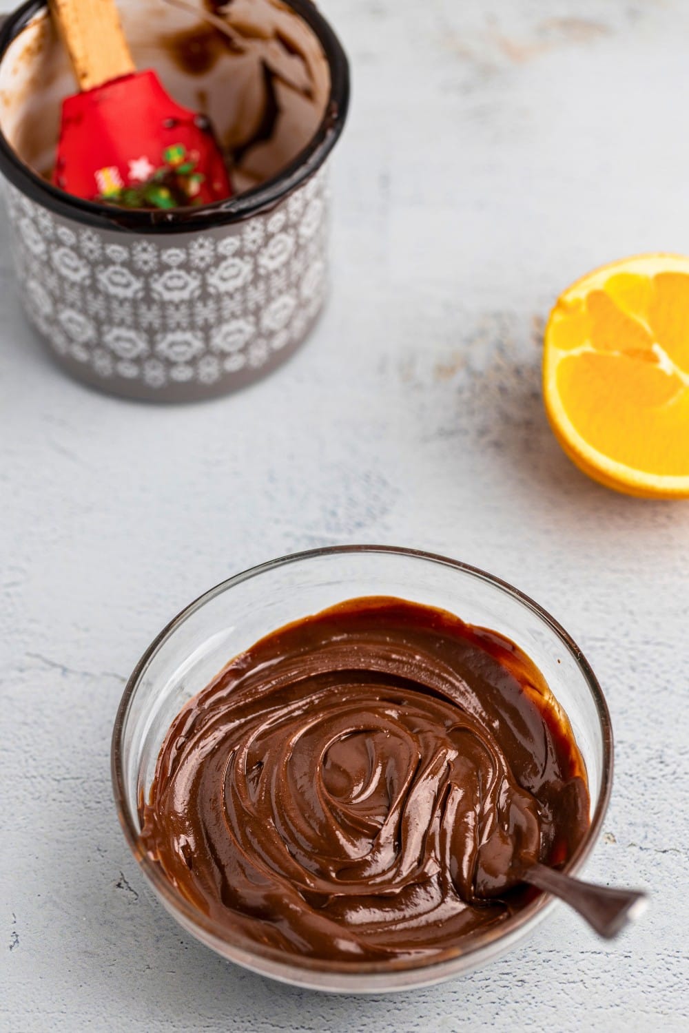 Orange ganache hero photo