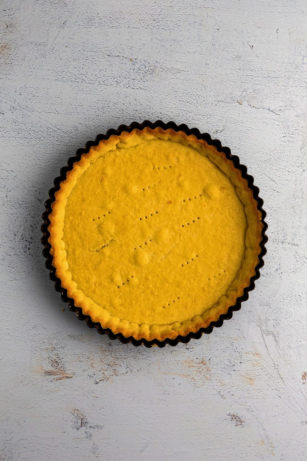 Baked tart shell