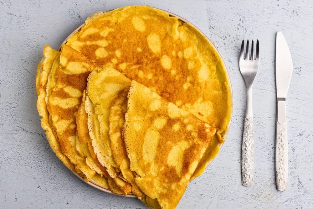 Cottage cheese crepes featured image