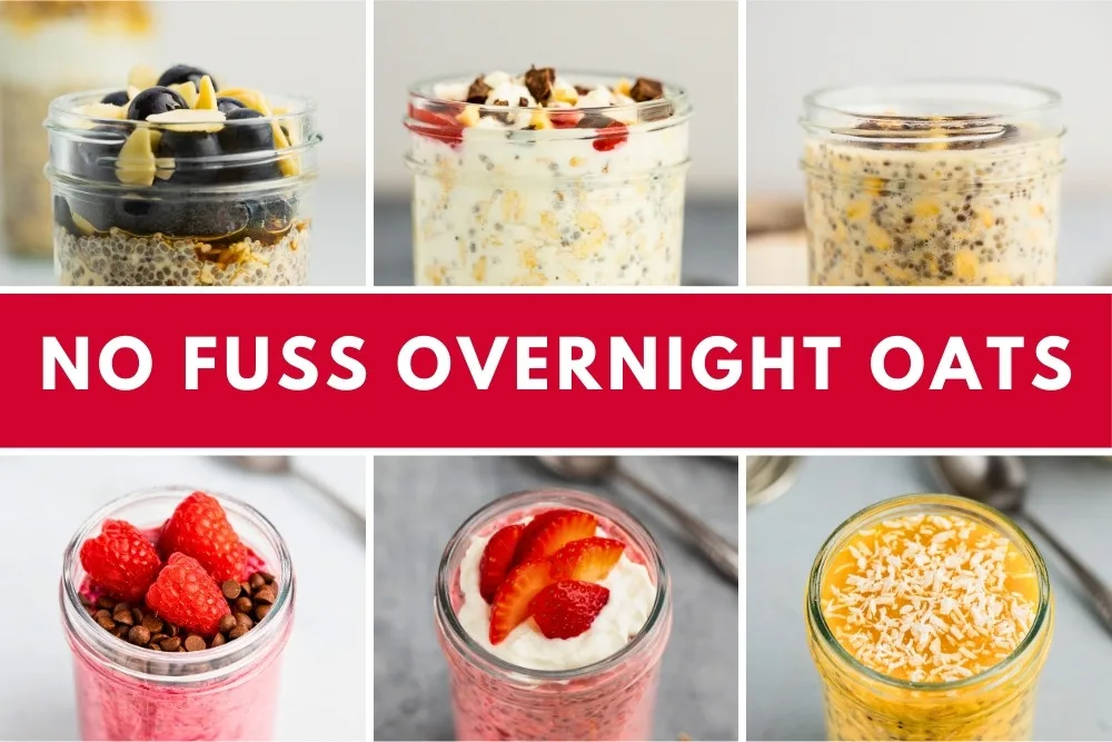 Easy overnight oats recipes featured image