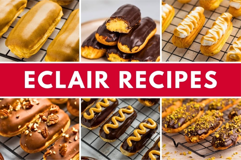 Eclair recipes featured image
