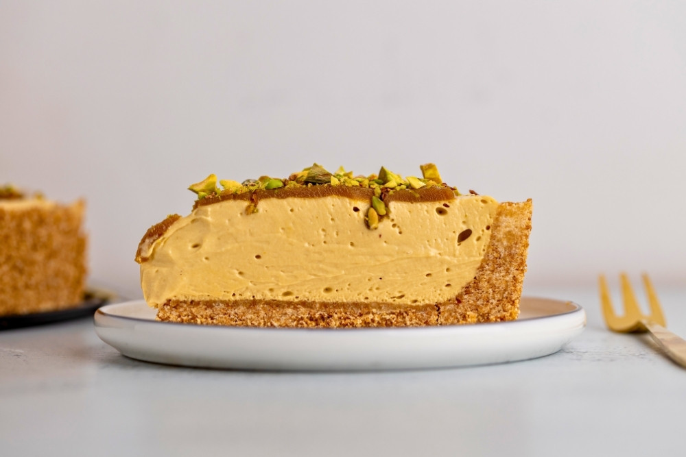 No bake pistachio cheesecake featured image