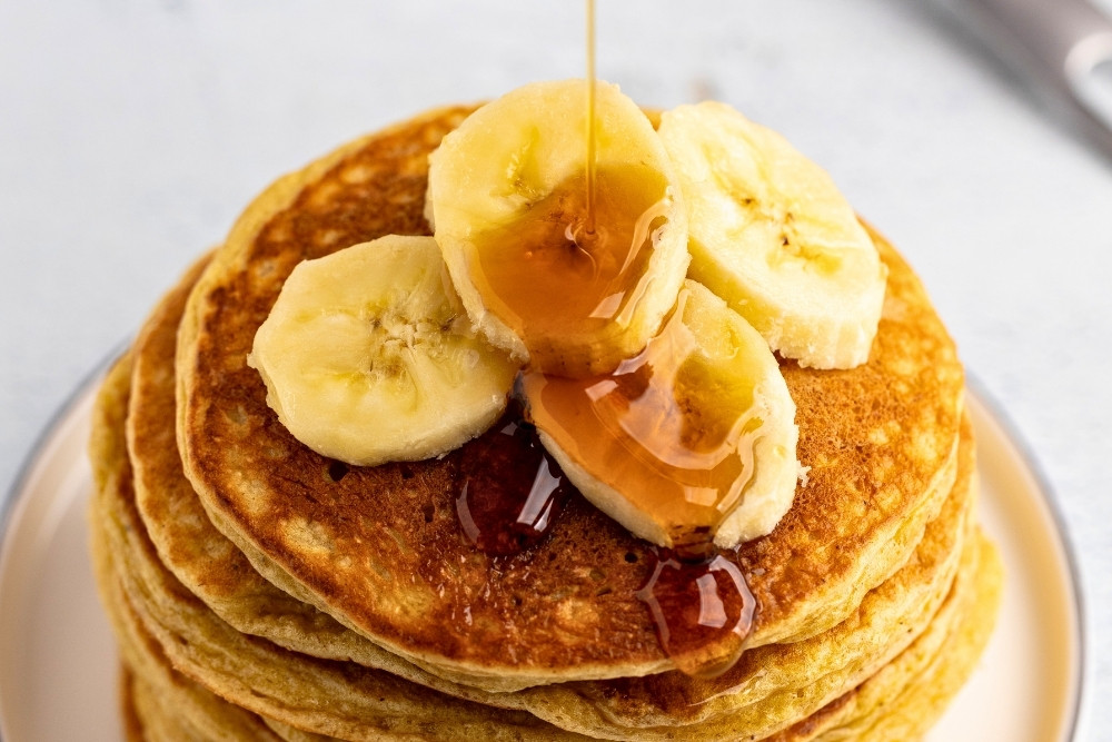Cottage cheese oats pancakes featured image