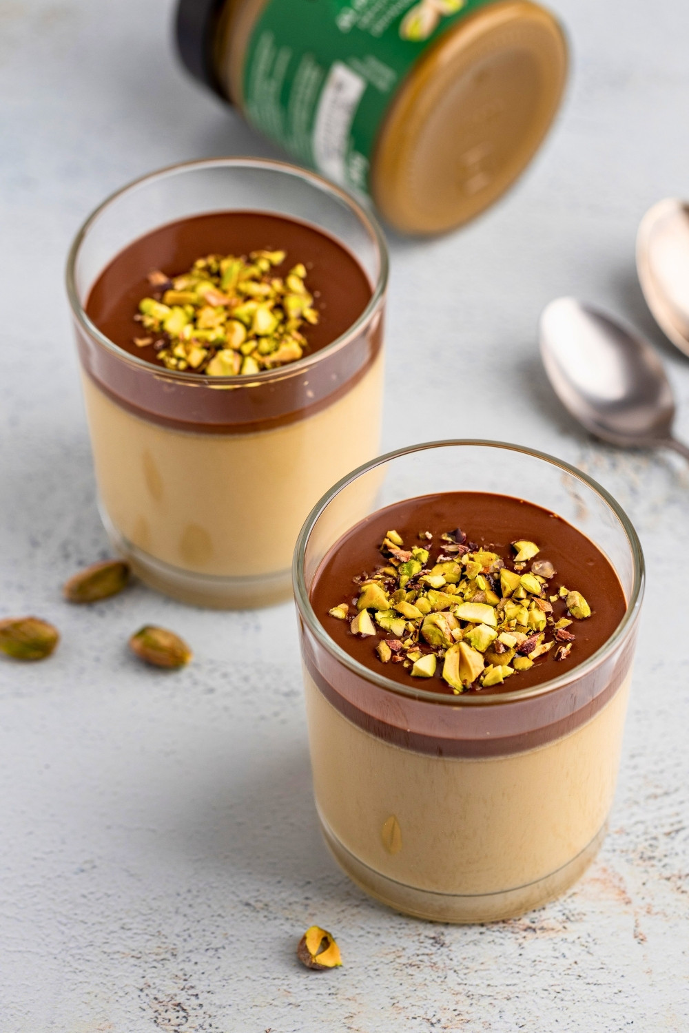 Pistachio panna cottta 2 jars