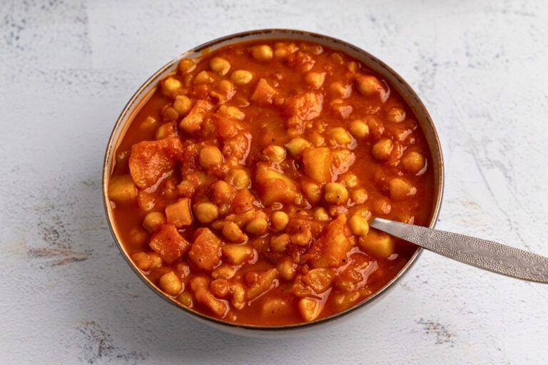 Chickpea tomato soup featured image