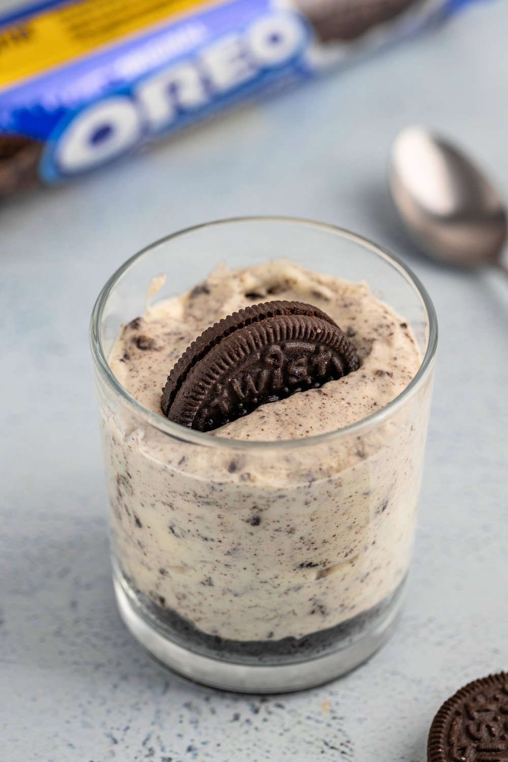 Oreo cheesecake cup hero
